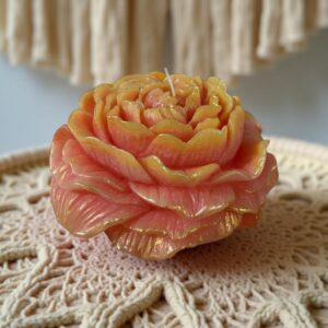 Vela Rosa Jumbo 16cms x 7cms